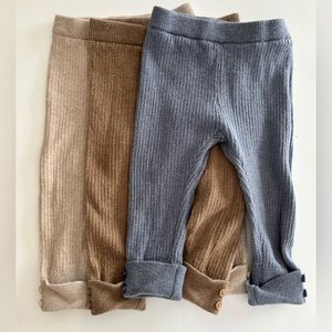 Set of 3 zara rib knit pants